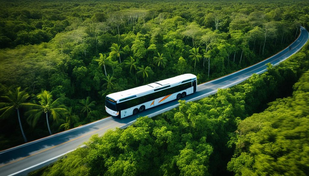 Cancun to Merida bus transportation