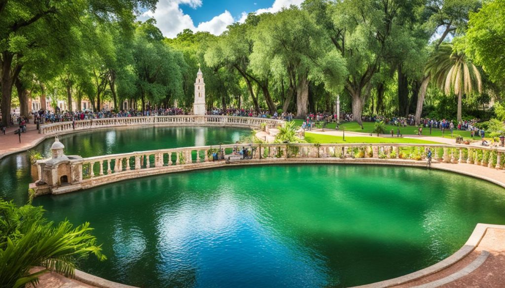 Parque de Santa Lucía Merida