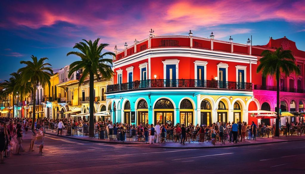 Paseo de Montejo nightlife