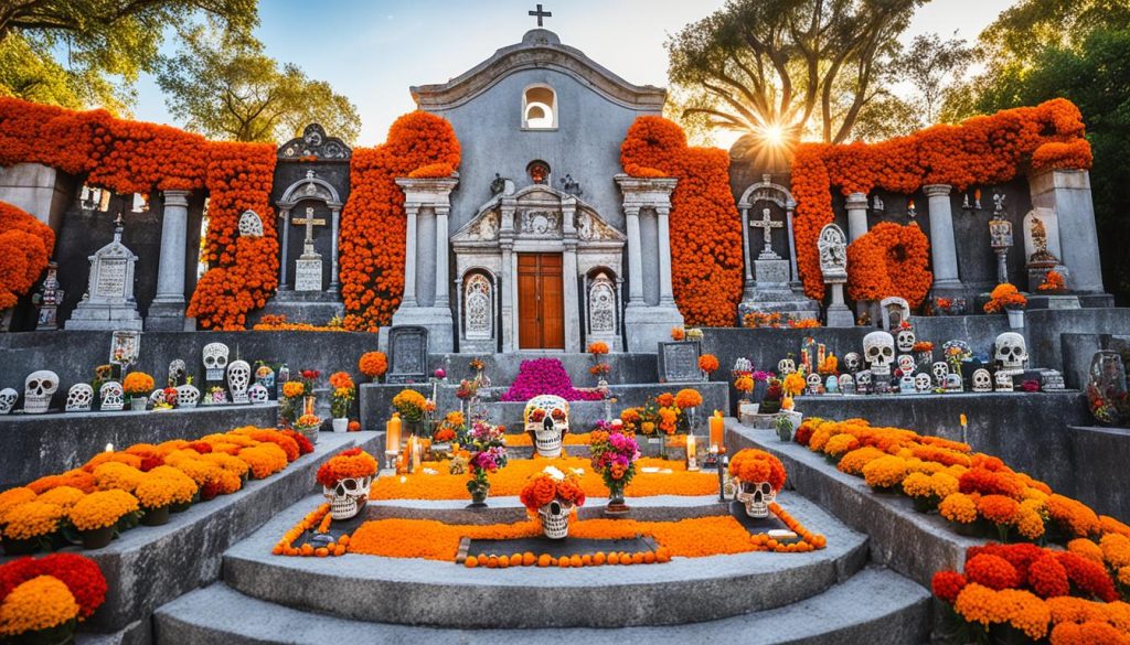 Dia de Muertos Cemetery Celebrations